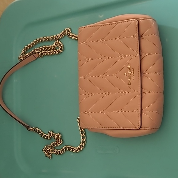 Kate Spade Blush Quilted Shoulder Bag - Picture 5 of 11